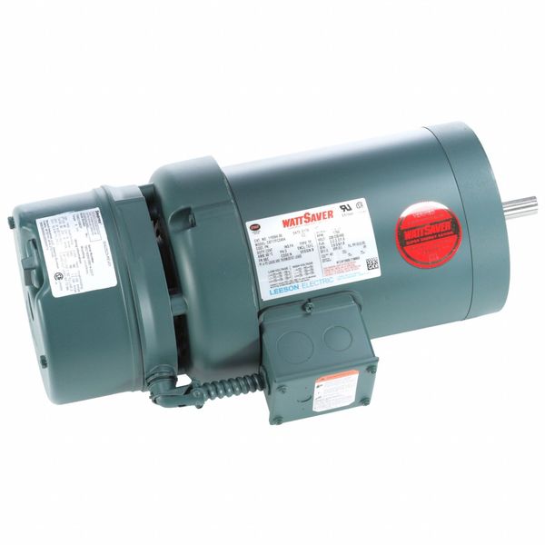Brake Motor, 1 hp, Rating 6 ft-lb
