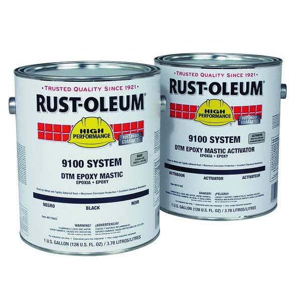 Epoxy Activator and Finish Kit, Dunes Tan, Semi-gloss, (2) 1 gal, 125 to 225 sq ft/gal, 9100 Series
