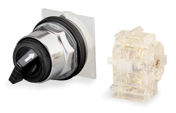 Non-Illum Selectr Swtch, 30mm, 3 Pos, Lever