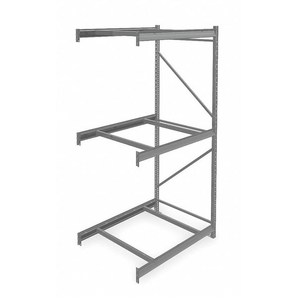 Add-On Bulk Storage Rack, 36 in D, 48 in W, 3 Shelves