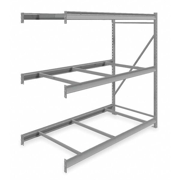 Add-On Bulk Storage Rack, 36 in D, 72 in W, 3 Shelves