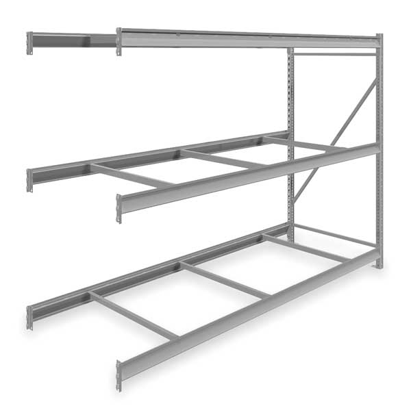 Add-On Bulk Storage Rack, 36 in D, 96 in W, 3 Shelves