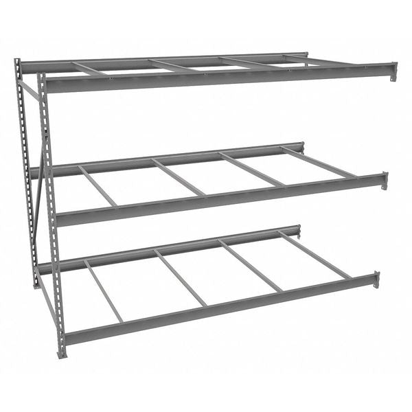 Add-On Bulk Storage Rack, 48 in D, 96 in W, 3 Shelves