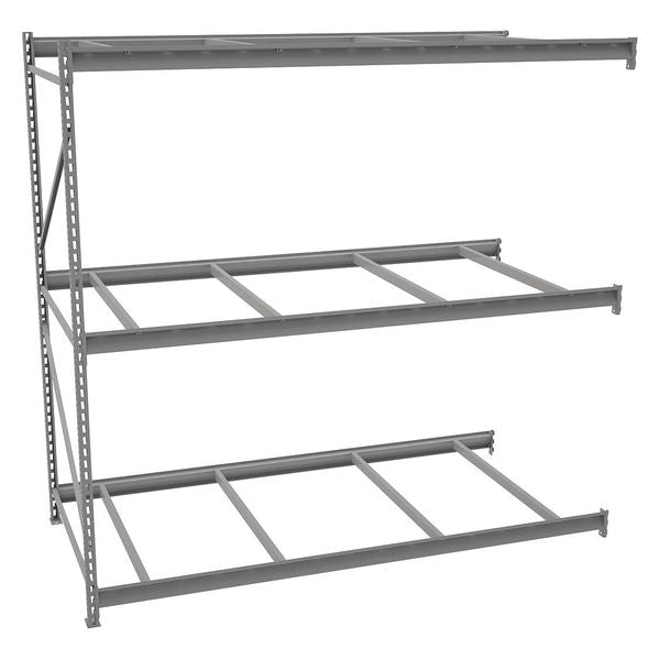 Add-On Bulk Storage Rack, 48 in D, 96 in W, 3 Shelves