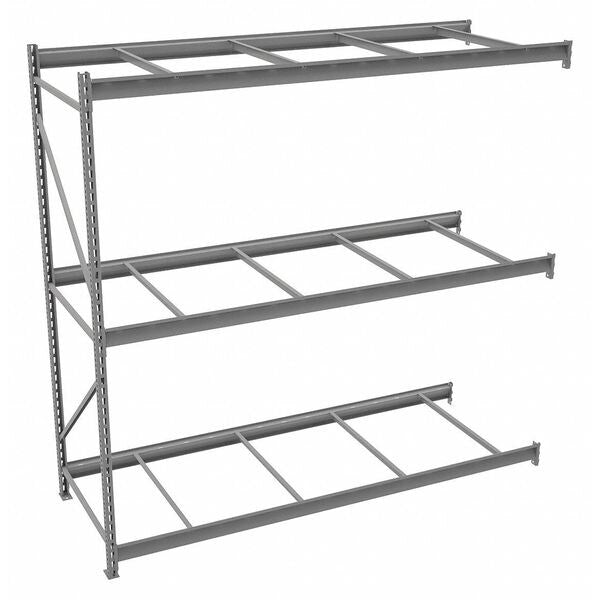 Add-On Bulk Storage Rack, 36 in D, 96 in W, 3 Shelves
