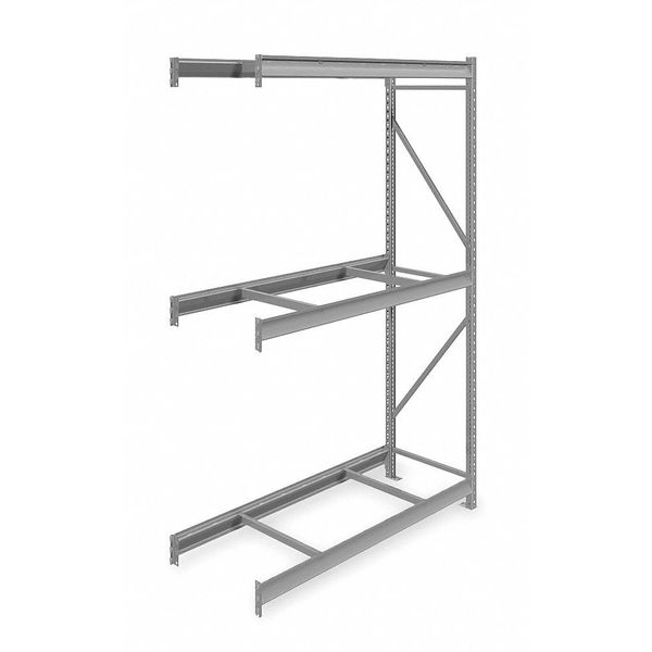 Add-On Bulk Storage Rack, 24 in D, 60 in W, 3 Shelves