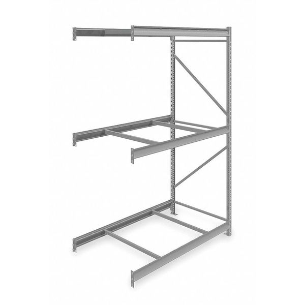 Add-On Bulk Storage Rack, 36 in D, 60 in W, 3 Shelves