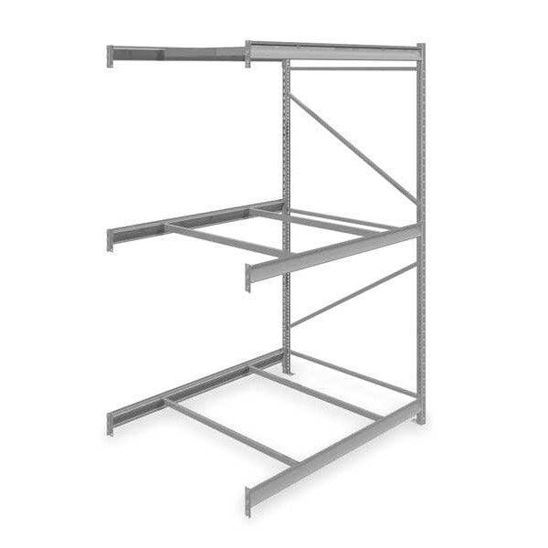 Add-On Bulk Storage Rack, 48 in D, 60 in W, 3 Shelves