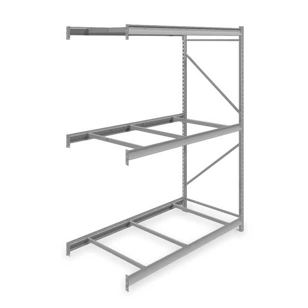 Add-On Bulk Storage Rack, 36 in D, 72 in W, 3 Shelves