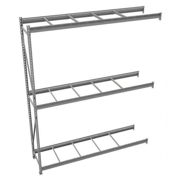 Add-On Bulk Storage Rack, 24 in D, 96 in W, 3 Shelves
