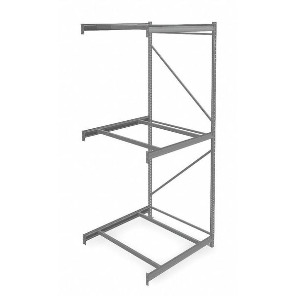 Add-On Bulk Storage Rack, 48 in D, 48 in W, 3 Shelves