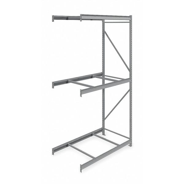 Add-On Bulk Storage Rack, 36 in D, 60 in W, 3 Shelves