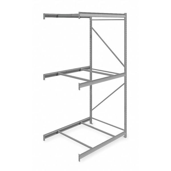 Add-On Bulk Storage Rack, 48 in D, 60 in W, 3 Shelves