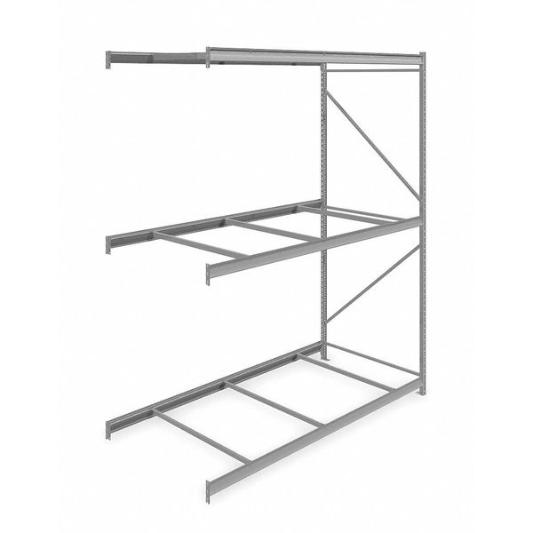 Add-On Bulk Storage Rack, 48 in D, 96 in W, 3 Shelves