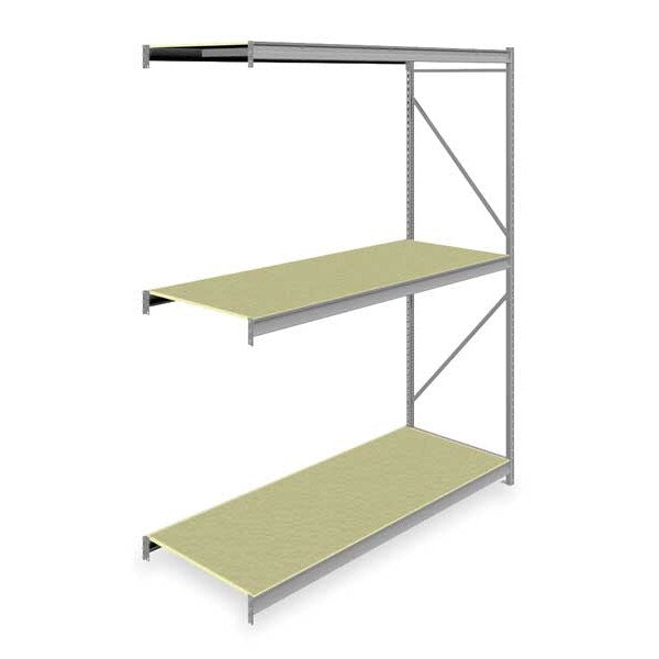 Add-On Bulk Storage Rack, 36 in D, 96 in W, 3 Shelves