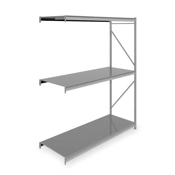 Add-On Bulk Storage Rack, 36 in D, 96 in W, 3 Shelves