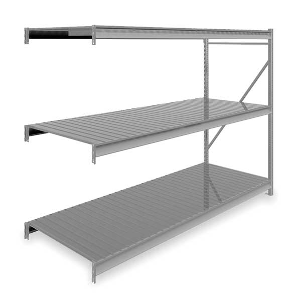 Add-On Bulk Storage Rack, 36 in D, 96 in W, 3 Shelves