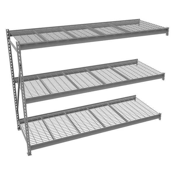Add-On Bulk Storage Rack, 36 in D, 96 in W, 3 Shelves