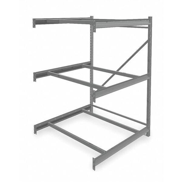 Add-On Bulk Storage Rack, 48 in D, 48 in W, 3 Shelves