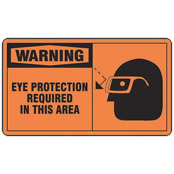 Safety Label, 5 In. W, PK5, LPPE307VSP