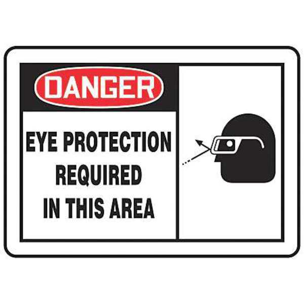 Safety Label, 5 In. W, PK5, LPPE006VSP