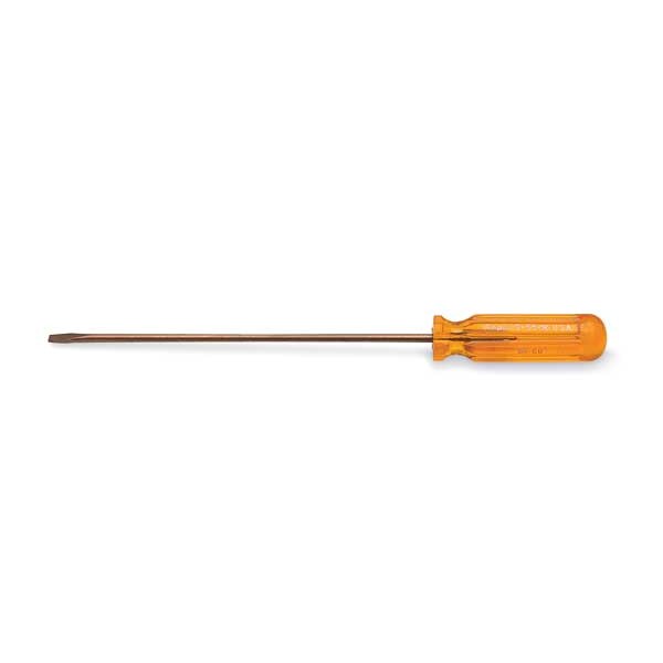 Non-Sparking Slotted Screwdriver 3/16 in Round