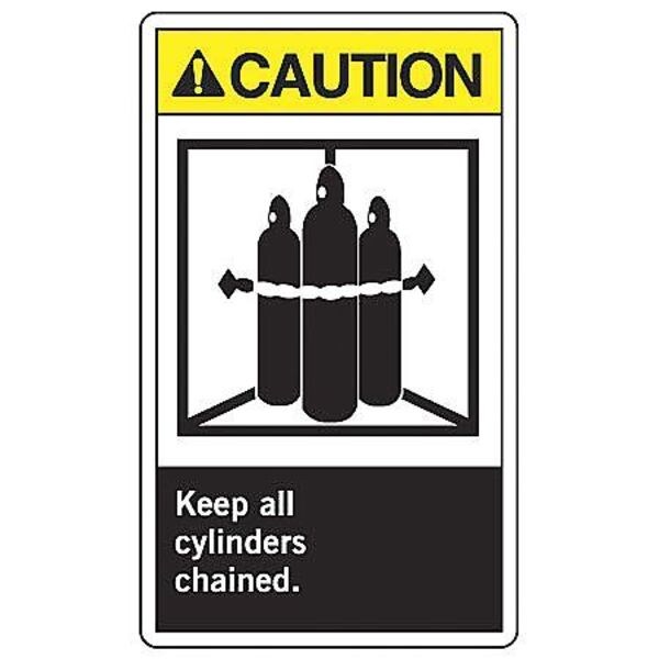 Label, 3-1/2 In. W, PK5