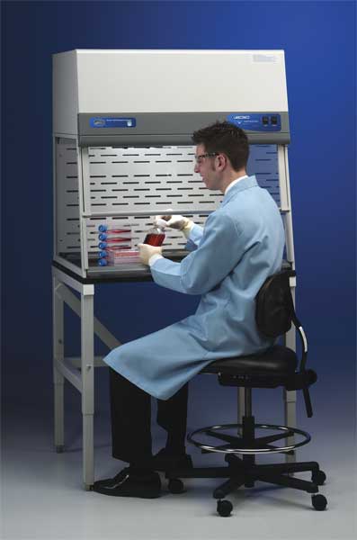 HEPA Filtered Enclosure, Aluminum ( Frame), Steel (Rear), 28.64