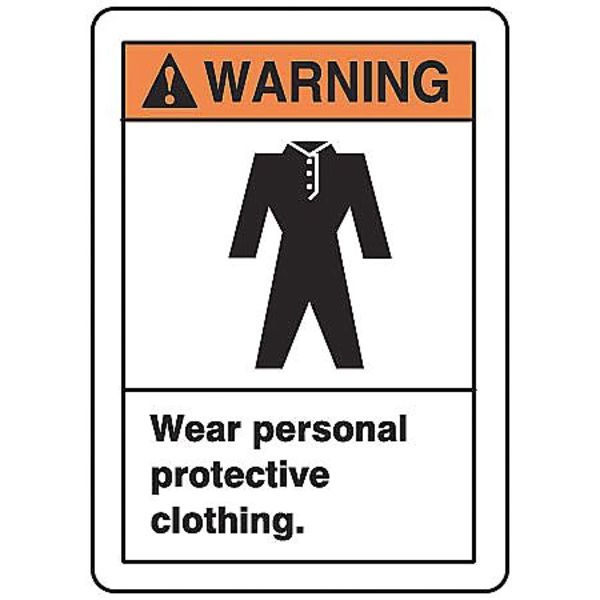 Label, 5 In. H, 3-1/2 In. W, PK5, LPPE304VSP