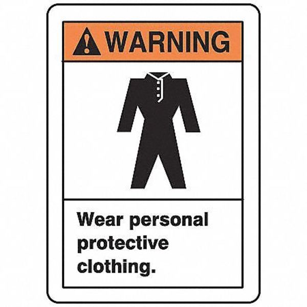 Label, 5 In. H, 3-1/2 In. W, PK5, LPPE304VSP