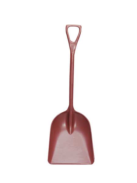 Large Blade Shovel, 17Wx42L, MD Red