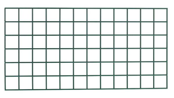 Antimicrobial Steel Wire Wall Grid, 18