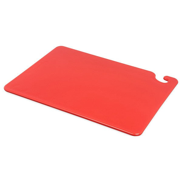Cutting Board, 20 x 15 x 1/2 In, Red