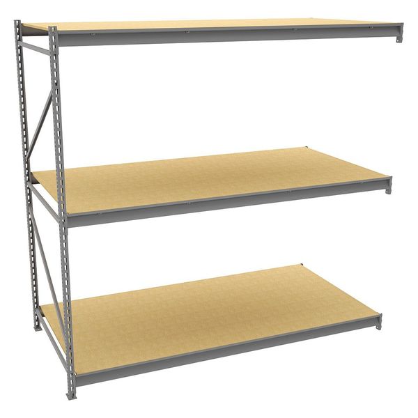 Add-On Bulk Storage Rack, 48 in D, 96 in W, 3 Shelves