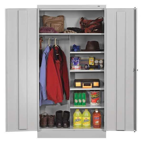 24 ga. Steel Storage Cabinet, 36 in W, 72 in H