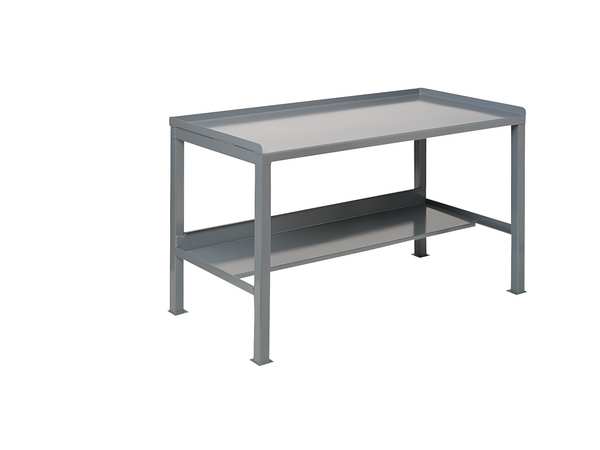 Heavy Duty Fixed Work Bench, Steel, 72