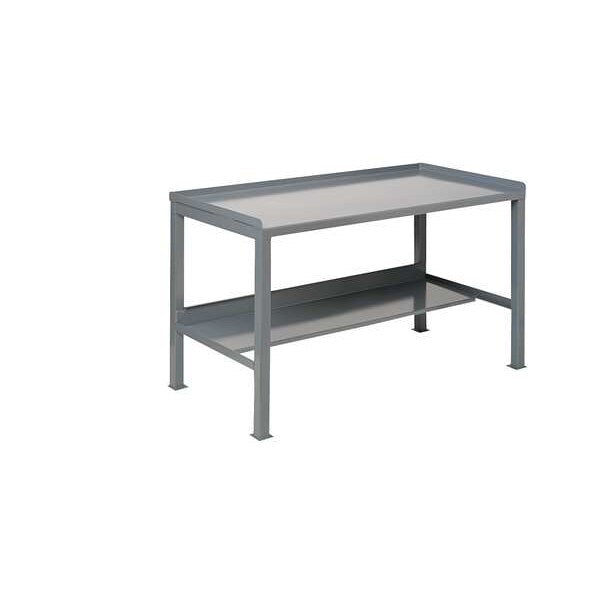 Heavy Duty Fixed Work Bench, Steel, 60