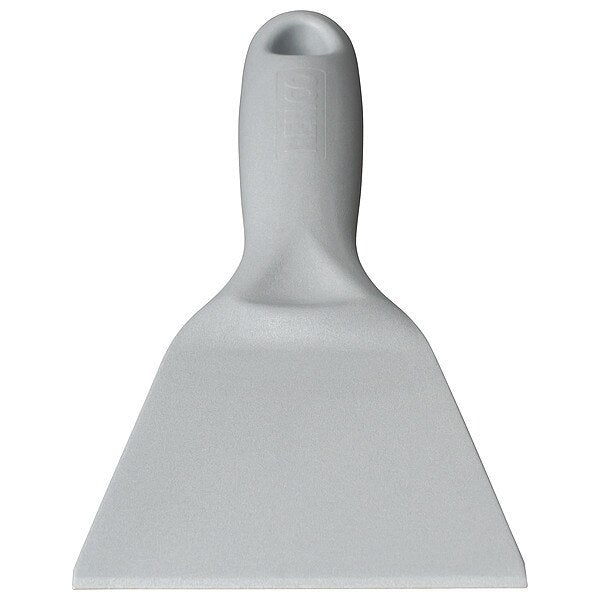 Hand Scraper, Metal Detect, Gray, 3 x 8 In