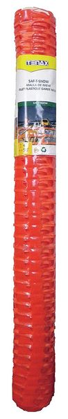 Snow Fence, 4 ft. H, 50 ft. L, Orange