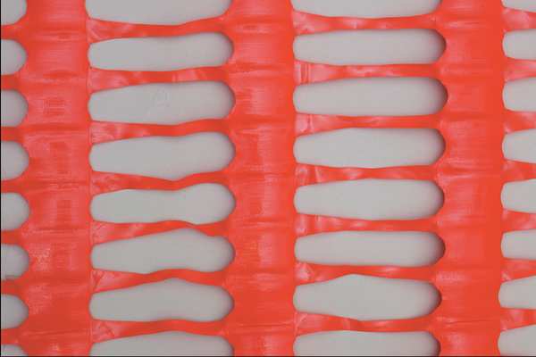 Snow Fence, 4 ft. H, 50 ft. L, Orange