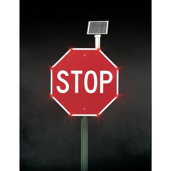 LED Traffic Sign, Left Curve Arrow, 30 In