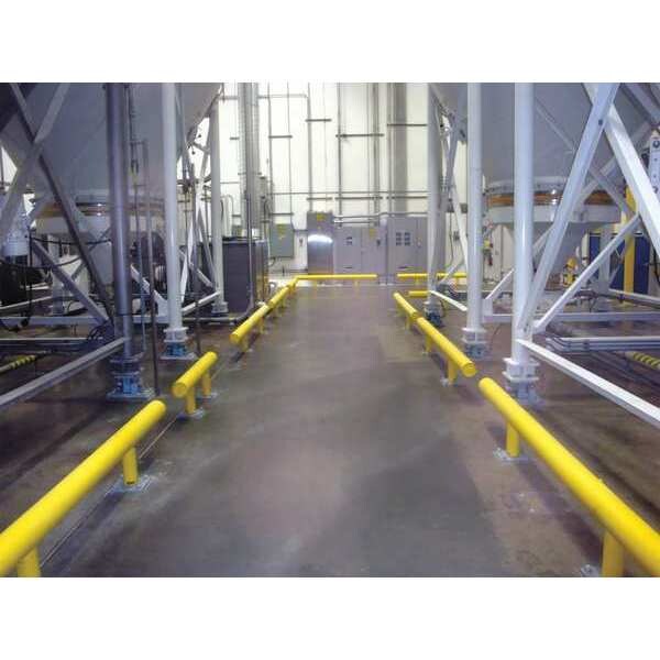 Guard Rail, 12 ft. L, 14-3/4 In. H