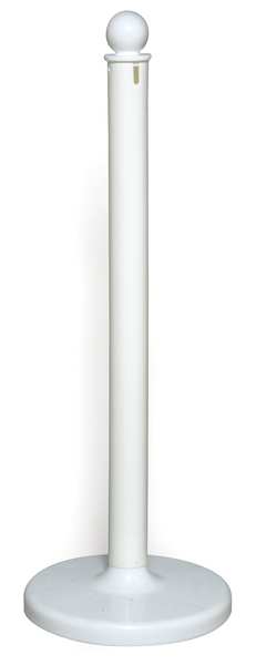 Medium Duty Stanchion, 40 In. H, PK6