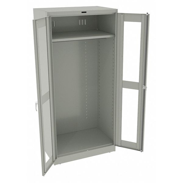 22 ga. ga. Steel Storage Cabinet, 36 in W, 78 in H, Stationary