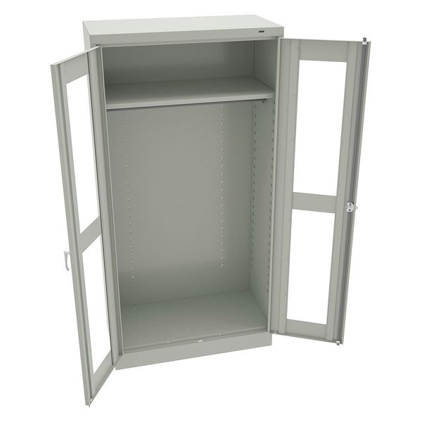 24 ga. ga. Steel Storage Cabinet, 36 in W, 72 in H, Stationary