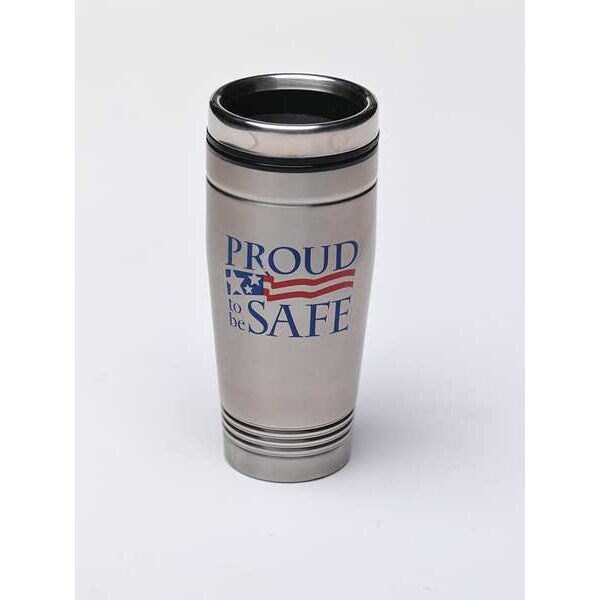 Travel Mug, Take Safety Everywhere, 18 oz.