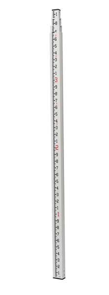 Leveling Rod, 5 Sections, Fiberglass