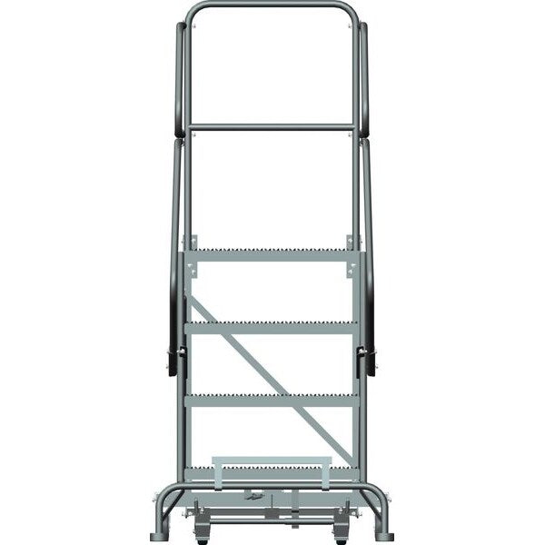 Roll Work Platform, Steel, Single, 40 In.H