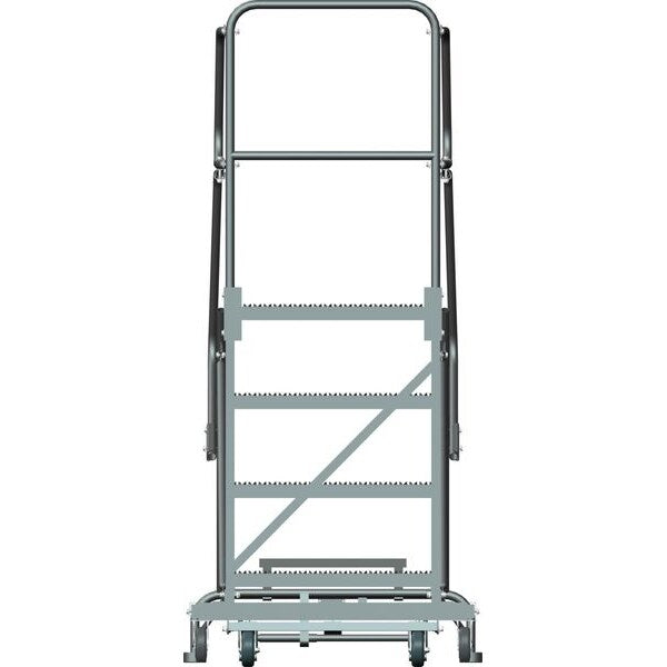 Roll Work Platform, Steel, Single, 40 In.H