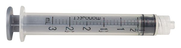 Luer Lock Sterile Syringe, PK100